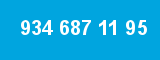 934 687 11 95 934 687 11 95
